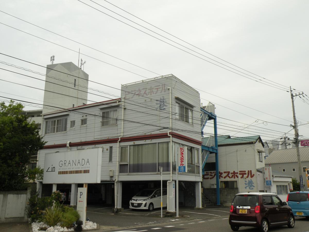 Business Hotel Minshuku Minato Tokushima Exterior foto